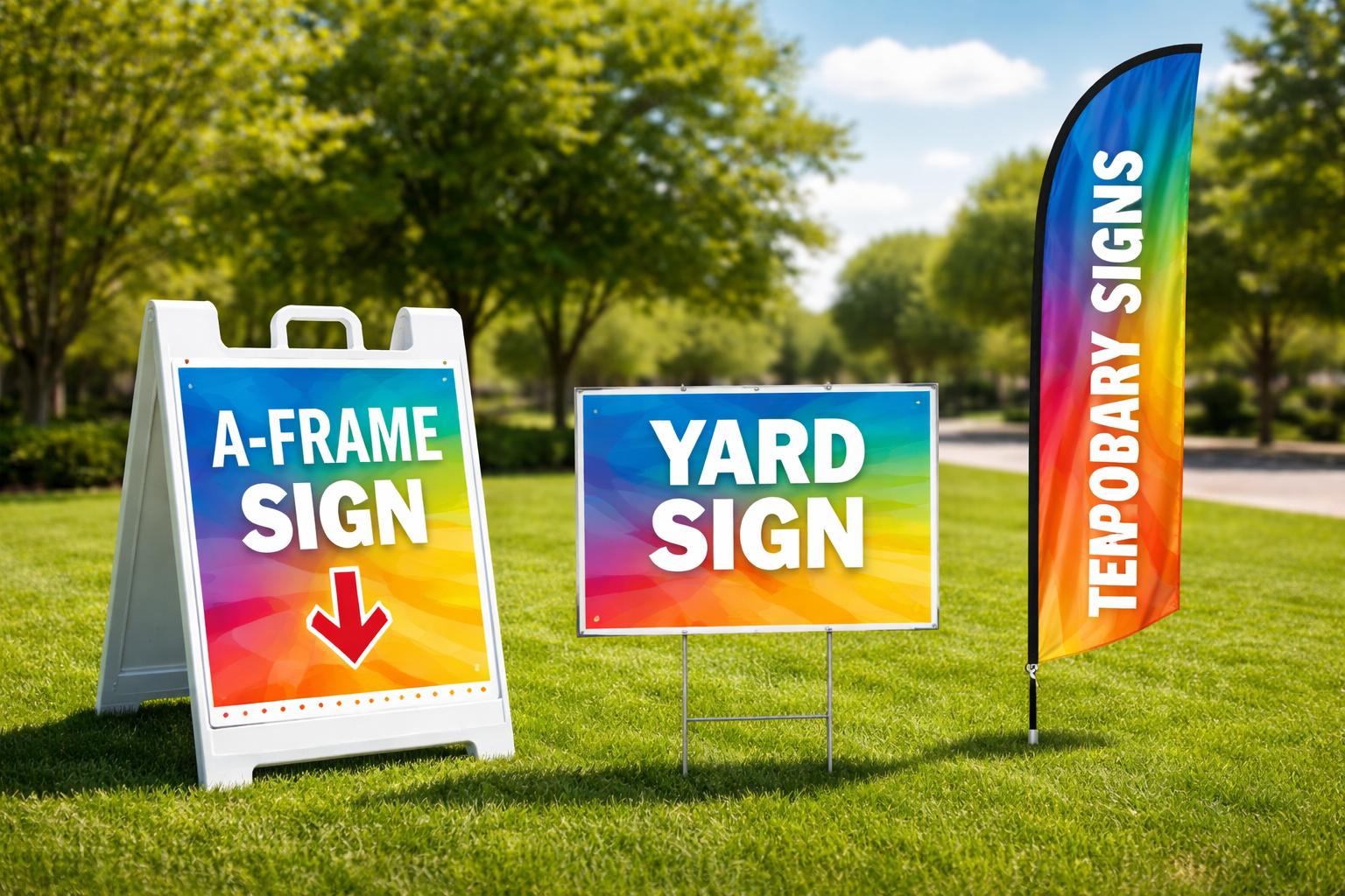 Yard & Temp Signs